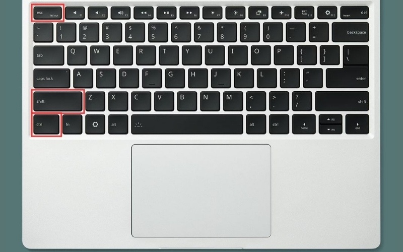 Nhấn tổ hợp phím Ctrl + Shift + Esc