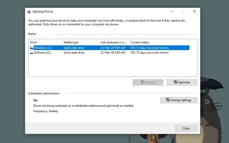 Nếu hiển thị Solid state drive, máy bạn đang dùng SSD