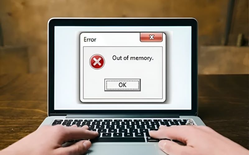 Người dùng nên thiết lập RAM ảo khi máy tính thường báo lỗi Out of Memory