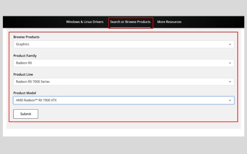 Chọn dòng sản phẩm card đồ họa của bạn theo từng cấp