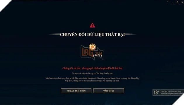 lưu ý như tải Riot Client