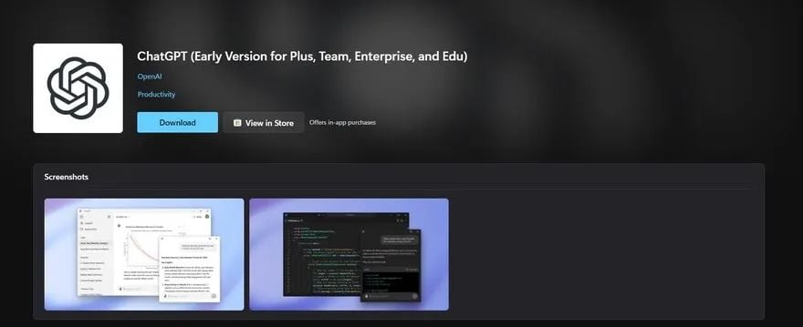 cài đặt chat gpt trên máy tính