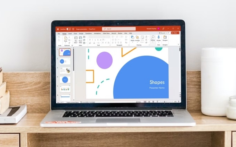 PowerPoint trong bộ Microsoft 365 sẽ có đầy đủ chức năng
