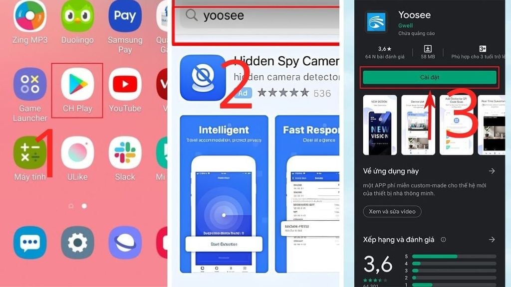 Cách tải và cài đặt Yoosee trên điện thoại (Android & iOS)
