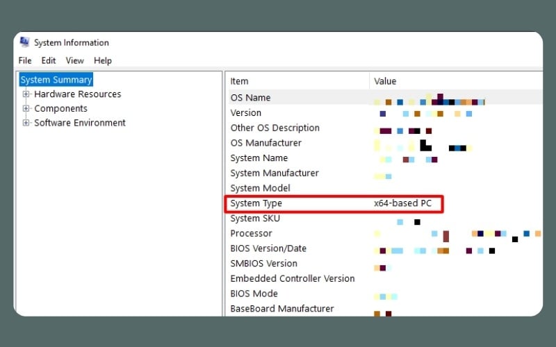 Kiểm tra phiên bản Windows đang dùng để cài đúng phiên bản