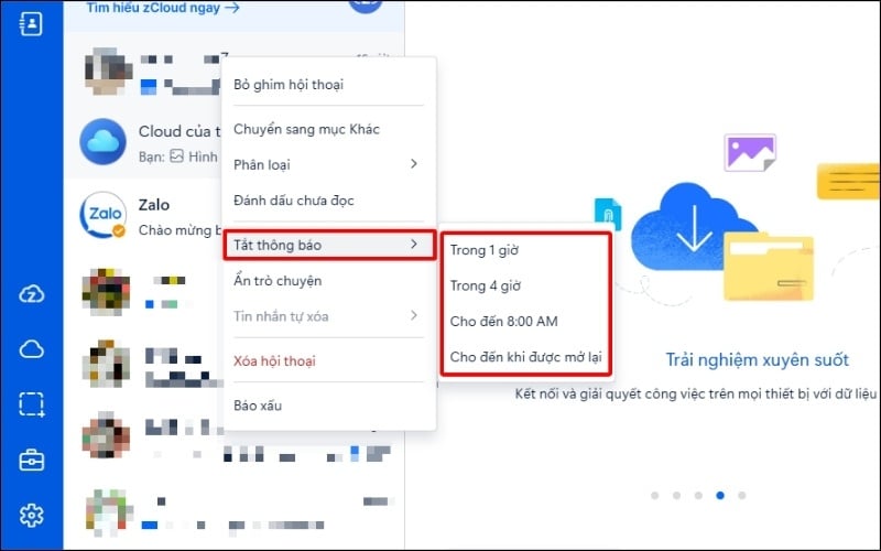 Tối ưu thông báo để không bị làm phiền