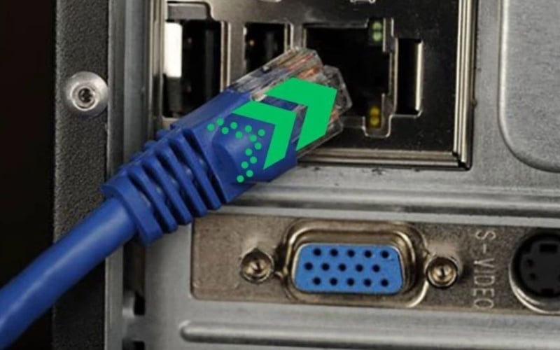 Cắm tất cả các dây cáp cần thiết vào cổng xuất hình trên card đồ họa mới