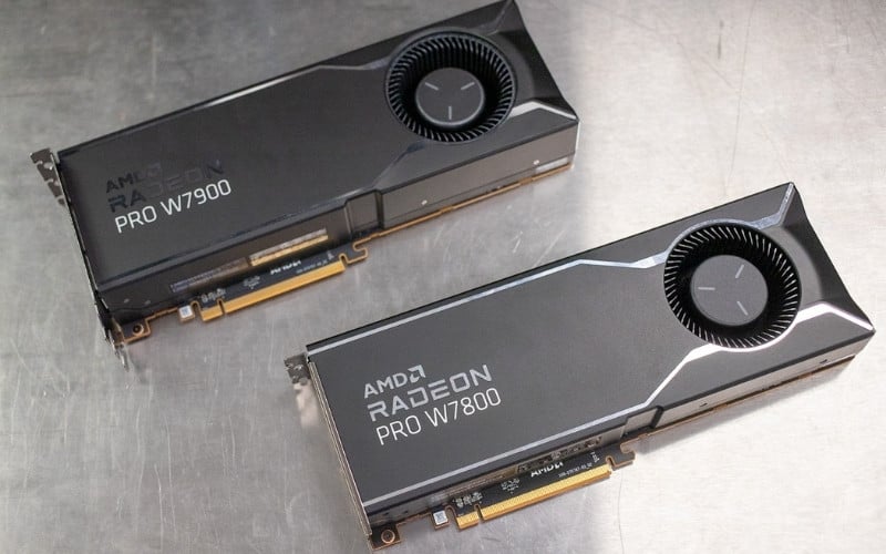 AMD Radeon PRO W7900 là một trong những card đồ họa mạnh của AMD cho các tác vụ nặng