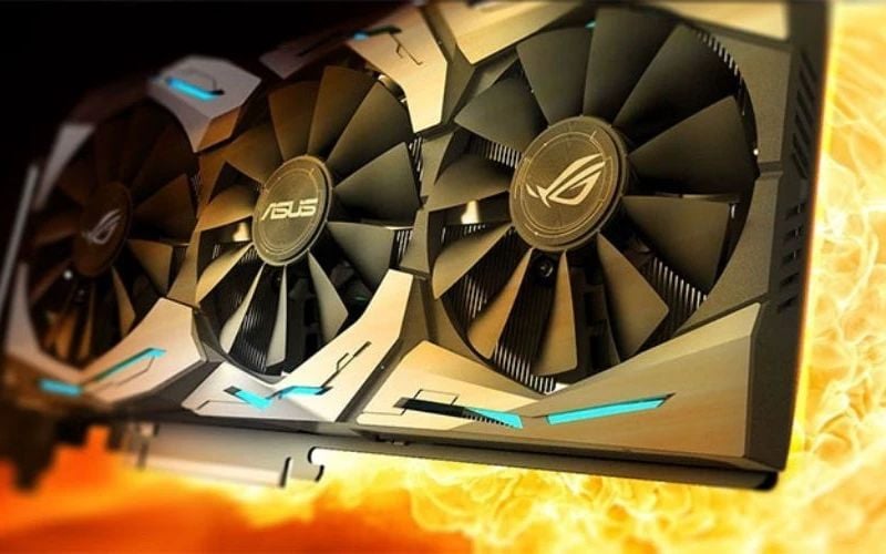 Card màn hình là linh kiện tỏa nhiều nhiệt nhất trong thùng máy PC