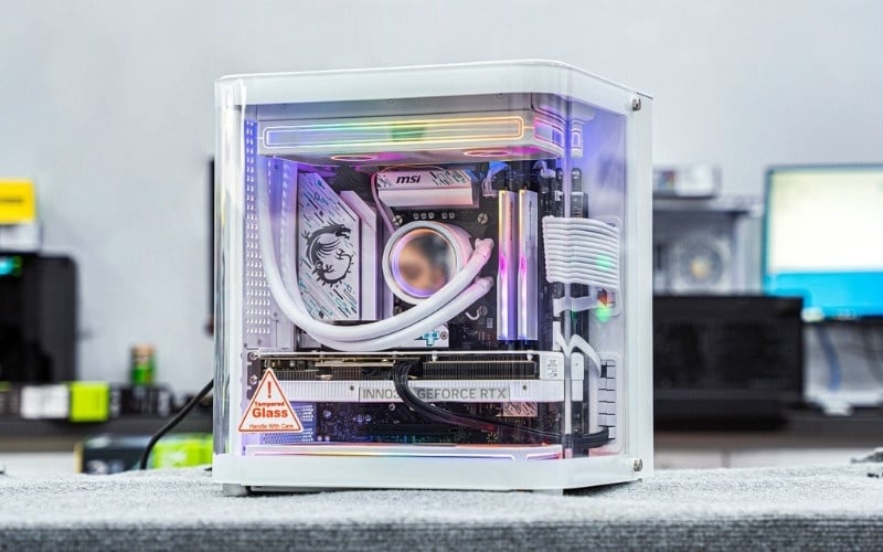 Card VGA bo lùn thường dùng trong case máy tính siêu nhỏ gọn