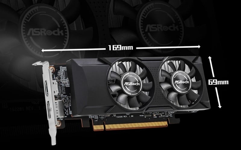 ASRock Intel Arc A380 Low Profile 6GB