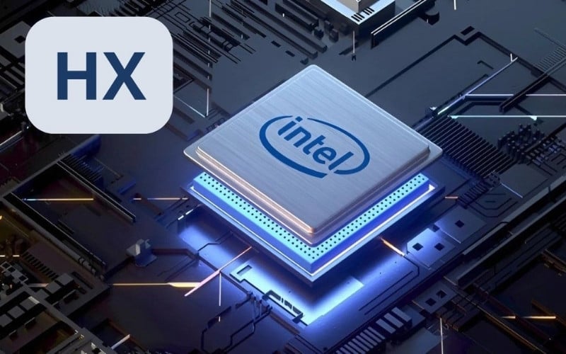 HX là dòng CPU di động mạnh mẽ nhất của Intel