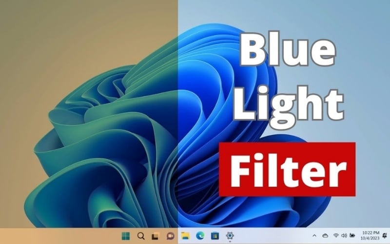 Ưu tiên màn hình có Blue Light Filter để bảo vệ mắt