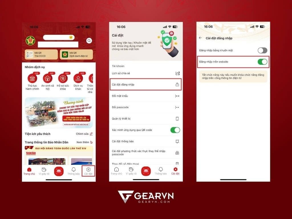 Lỗi không đăng nhập VNeID trên web bằng máy tính - GEARVN