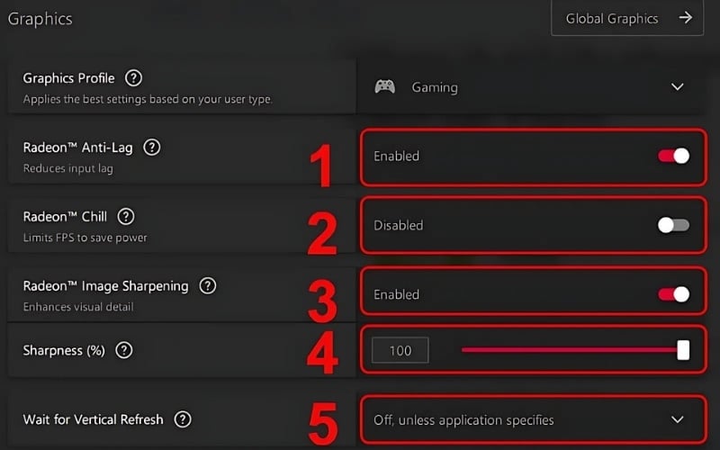 Tại đây, bạn nên tắt các tính năng có thể giới hạn hiệu năng để tiết kiệm điện