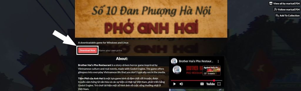 Cách tải game Quán Phở của Anh Hai miễn phí - GEARVN