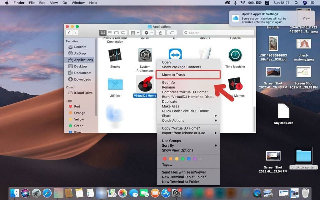 cách xóa ứng dụng trên laptop