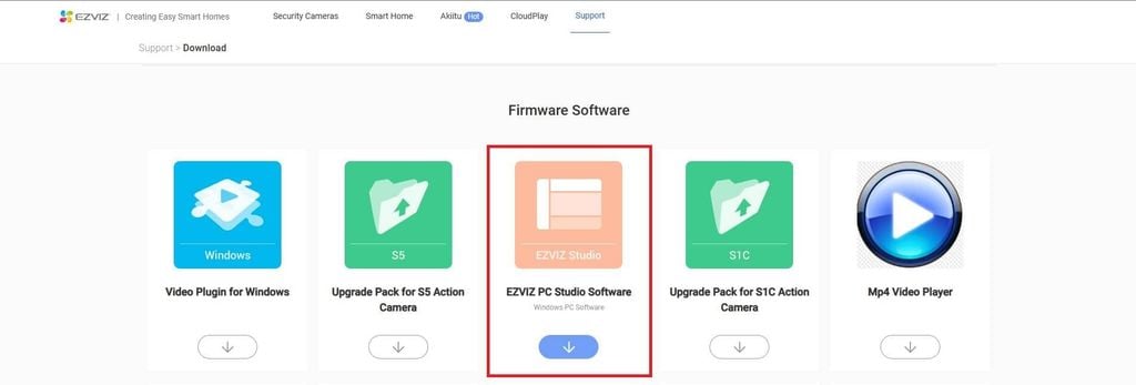 Tải phần mềm EZVIZ PC về máy tính - GEARVN