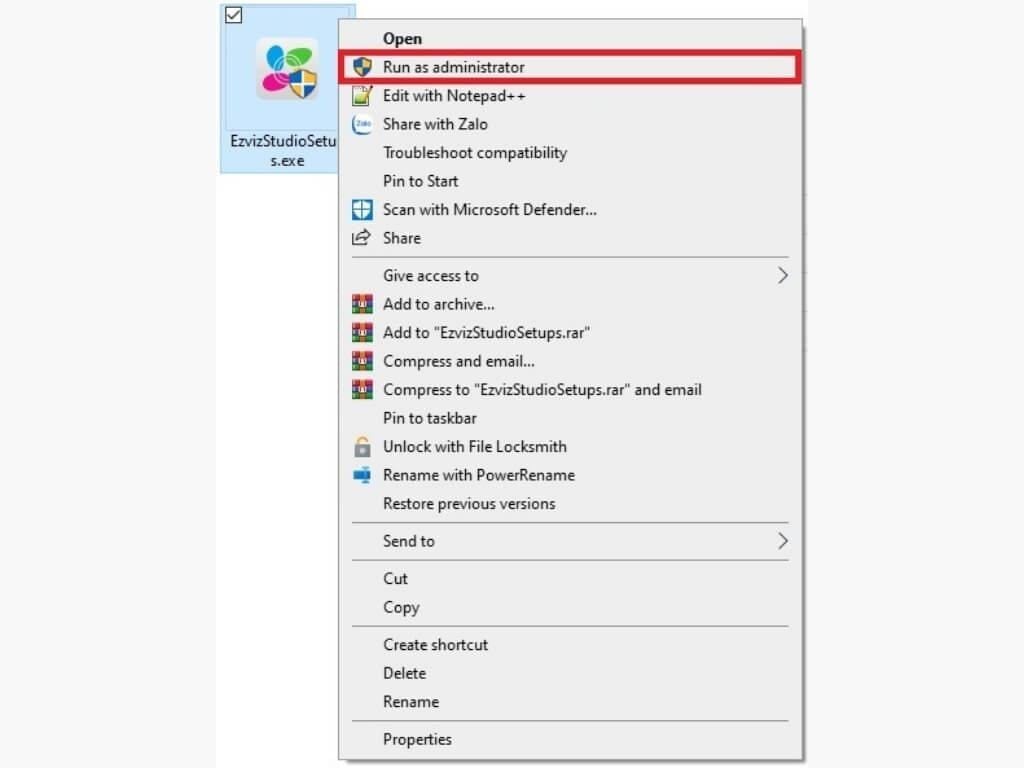 Cài đặt EZVIZ PC trên máy tính - GEARVN