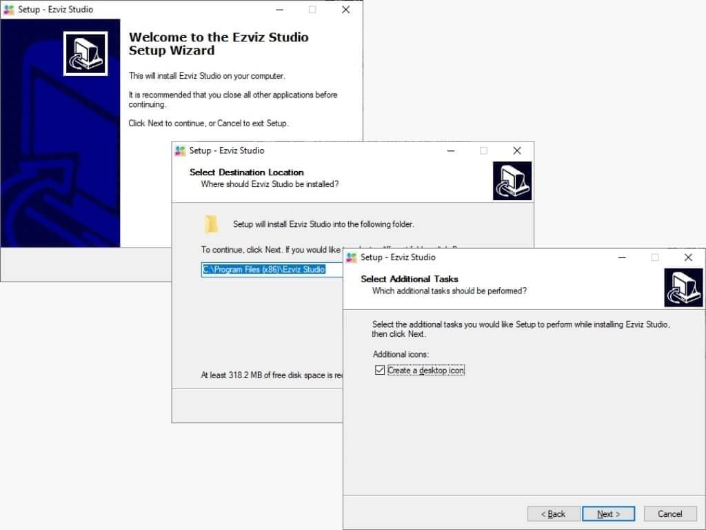 Cài đặt EZVIZ PC trên máy tính - GEARVN