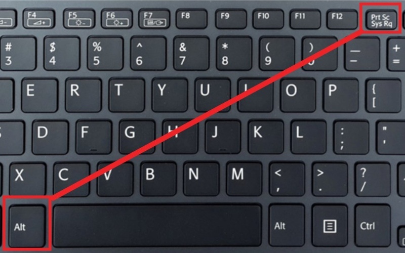 Alt + Print Screen dùng để chụp cửa sổ màn hình đang hoạt động