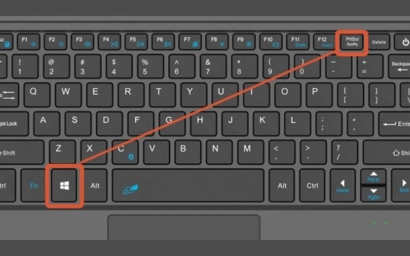 Windows + Print Screen giúp người dùng chụp và tự động lưu ảnh