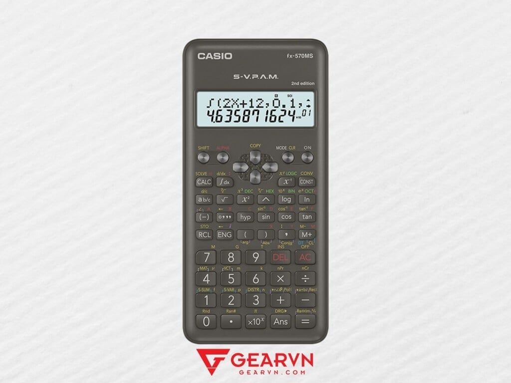 Cách bấm cot trên máy tính Casio fx-500MS, fx-570MS - GEARVN