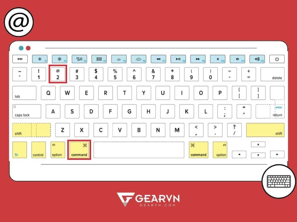 Cách gõ chữ a còng trên máy tính, laptop - GEARVN