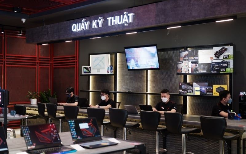 Đội ngũ kỹ thuật viên giàu kinh nghiệm tại GearVN sẽ giúp bạn kiểm tra tình trạng máy