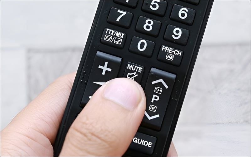 Kiểm tra trạng thái mute trên TV