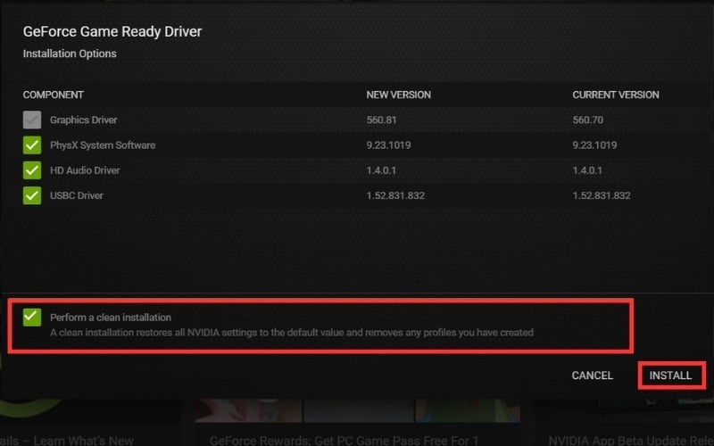 Cập nhật driver card đồ họa NVIDIA
