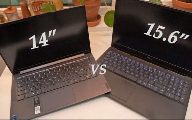 Con số 15.6 inch thể hiện độ dài đường chéo của màn hình hiển thị