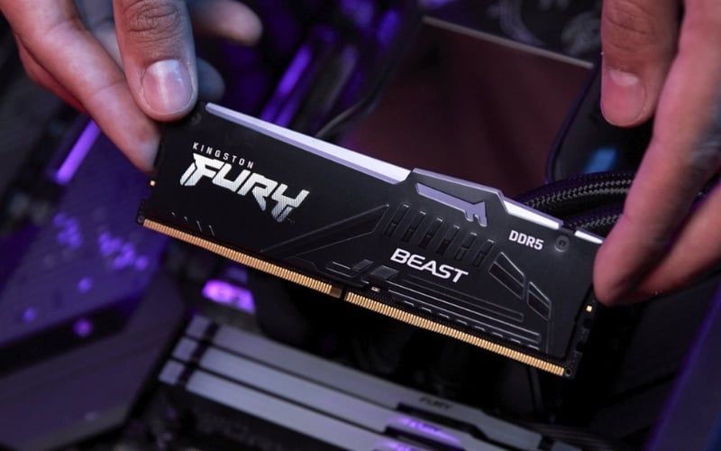 Kingston đa dạng từ KVR đến FURY DDR5 bus cao, ép xung mạnh