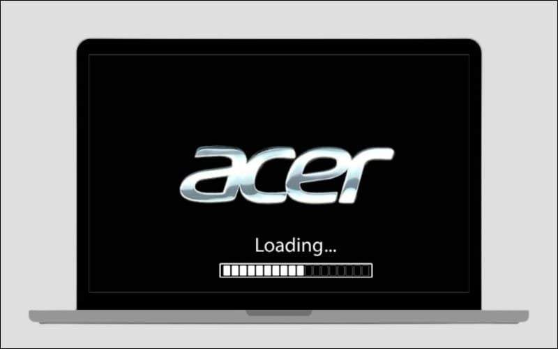 Máy hiện logo Acer khi vừa khởi động nhưng sau đó lập tức tắt lịm