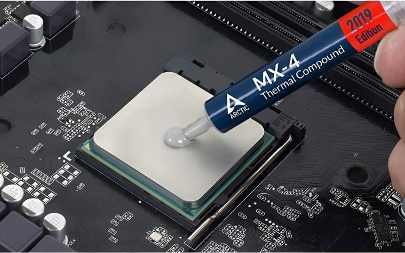 Tra keo tản nhiệt sau 1 đến 2 năm sử dụng