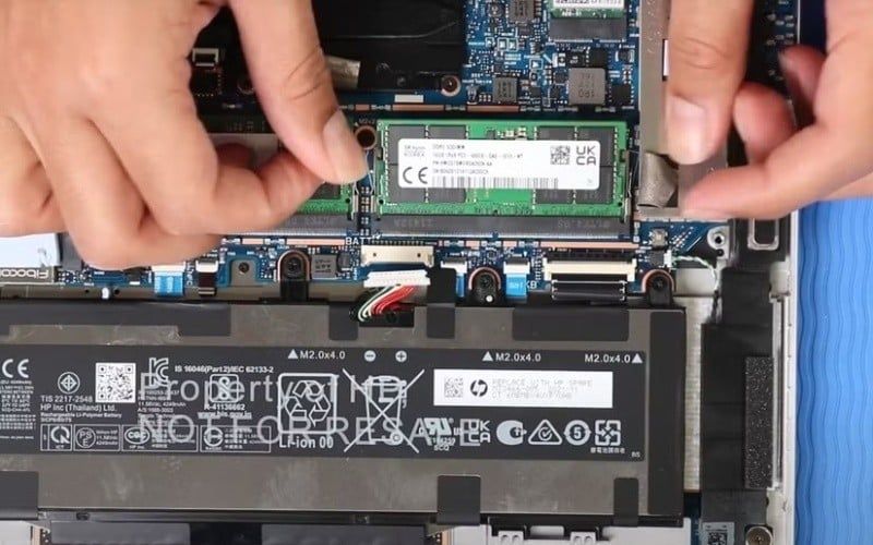 Laptop HP phổ thông, văn phòng và gaming hiện nay đều hỗ trợ nâng cấp RAM