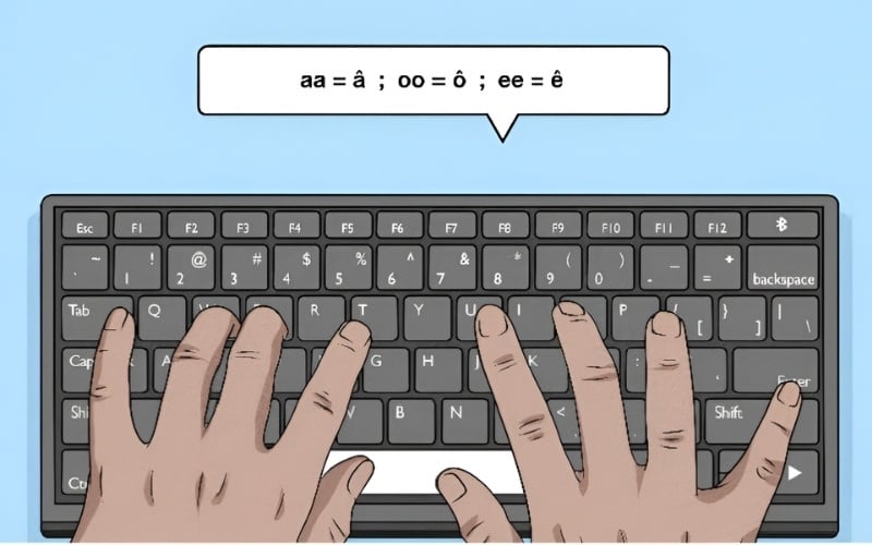 Giải thích laptop không gõ được tiếng Việt là gì