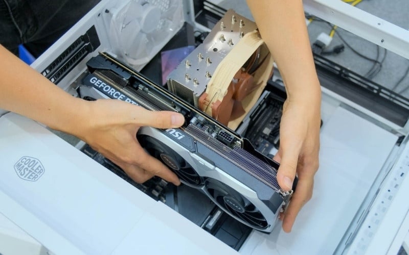 Thử nghiệm card trên một máy tính khác