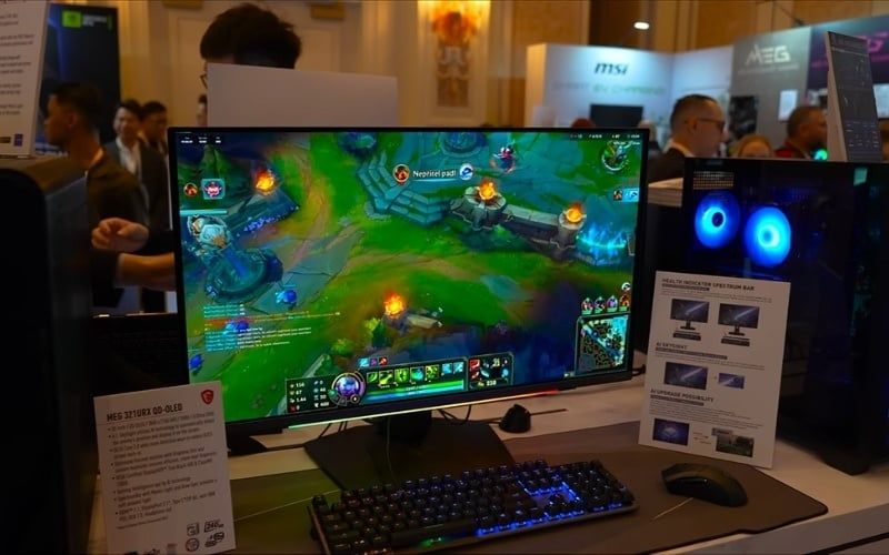 Input lag thấp ở các tựa game MOBA giúp game thủ ra chiêu nhanh hơn đối phương