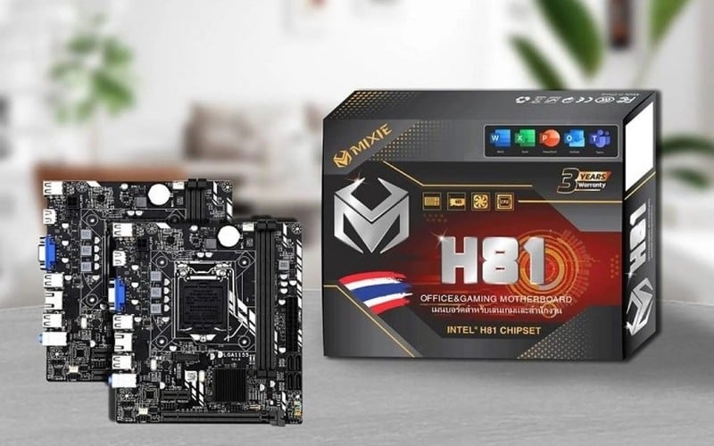 Main H81 là dòng bo mạch chủ sử dụng chipset Intel H81