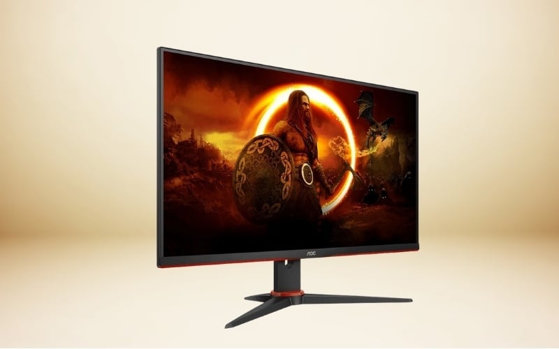 Các mẫu màn hình AOC thường có thiết kế hiện đại với viền mỏng 3 cạnh