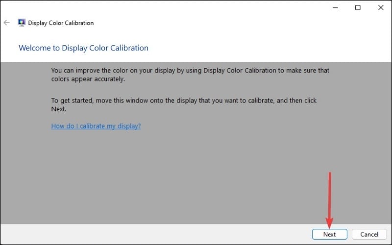 Chỉ cần nhấn Next liên tục cho đến khi đến bước cuối cùng
