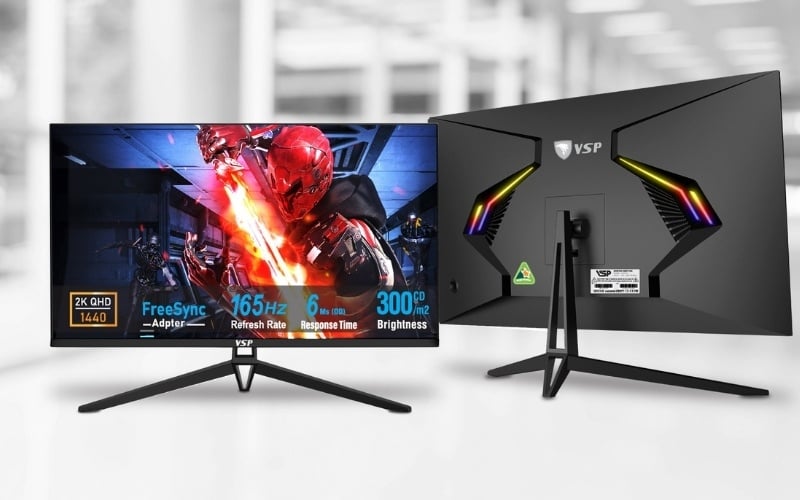 Màn hình VSP có thiết kế tràn viền hiện đại, mỏng nhẹ