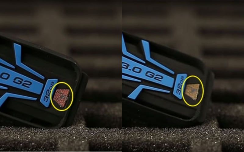 Tem chính hãng có công nghệ tự động thay đổi màu sắc khi thay đổi góc nhìn