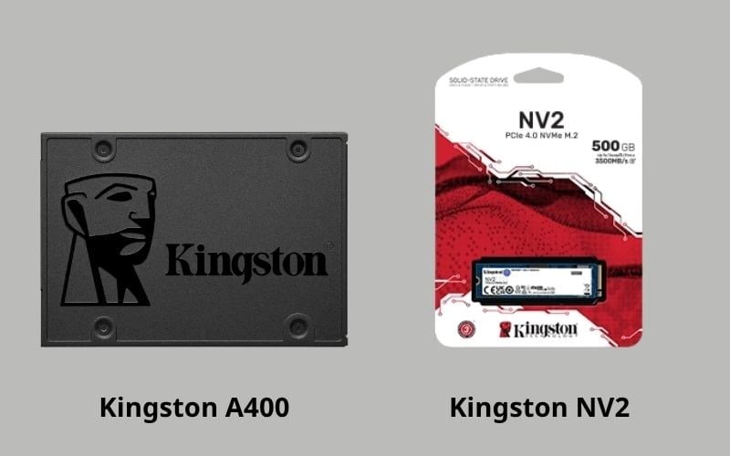 Kingston A400 hay Kingston NV2 phù hợp cho sinh viên và dân văn phòng