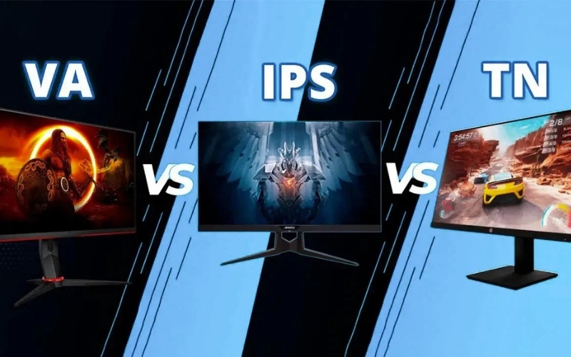 Màn hình LED Backlit kết hợp với các tấm nền khác nhau