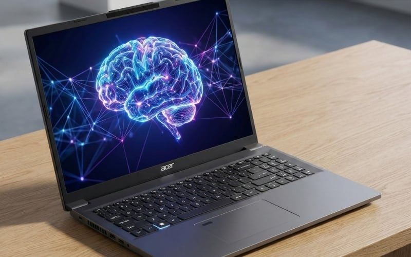 Độ sáng màn hình 350 nits cùng lớp phủ chống chói hỗ trợ làm việc lâu mà không mỏi mắt