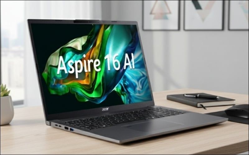 SSD 512GB Gen4 trên laptop có thể nâng cấp dung lượng lưu trữ