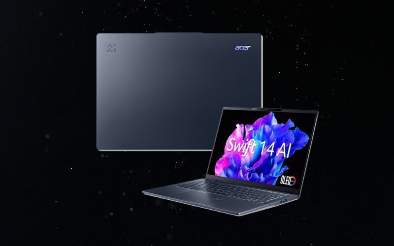 Acer Swift trang bị màn hình tấm nền IPS hoặc OLED với độ phân giải sắc nét