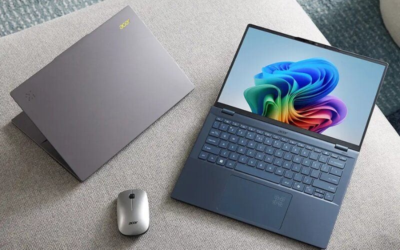 Acer Swift 14 có thiết kế siêu mỏng nhẹ cùng màn hình cao cấp